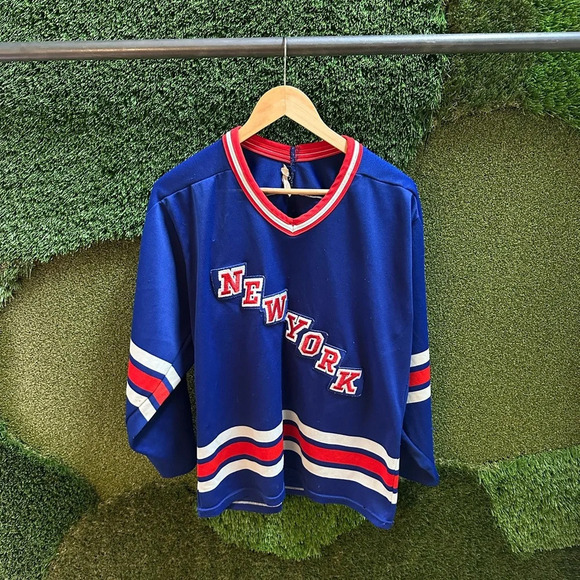 Vintage Other - Vintage NHL CCM New York Rangers Spellout Jersey Medium